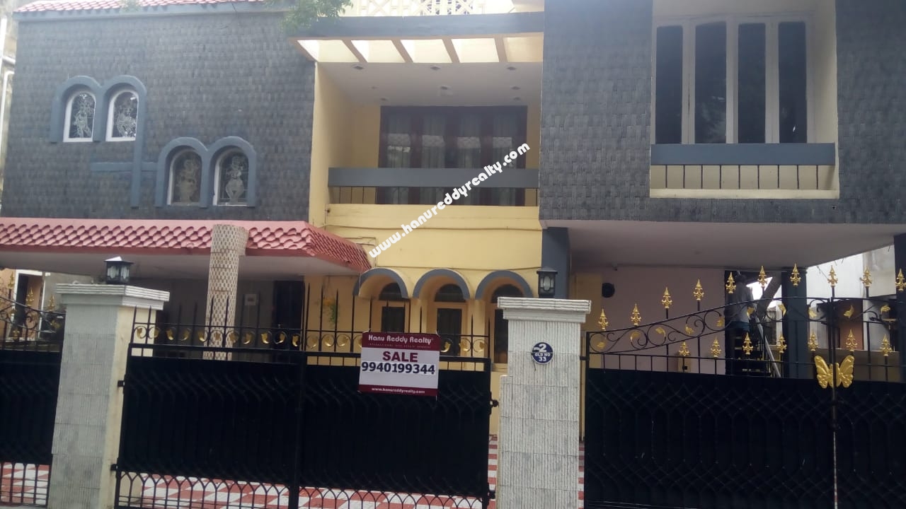 1.5 Grounds Land with Independent House For Sale at CIT Nagar, Nandanam